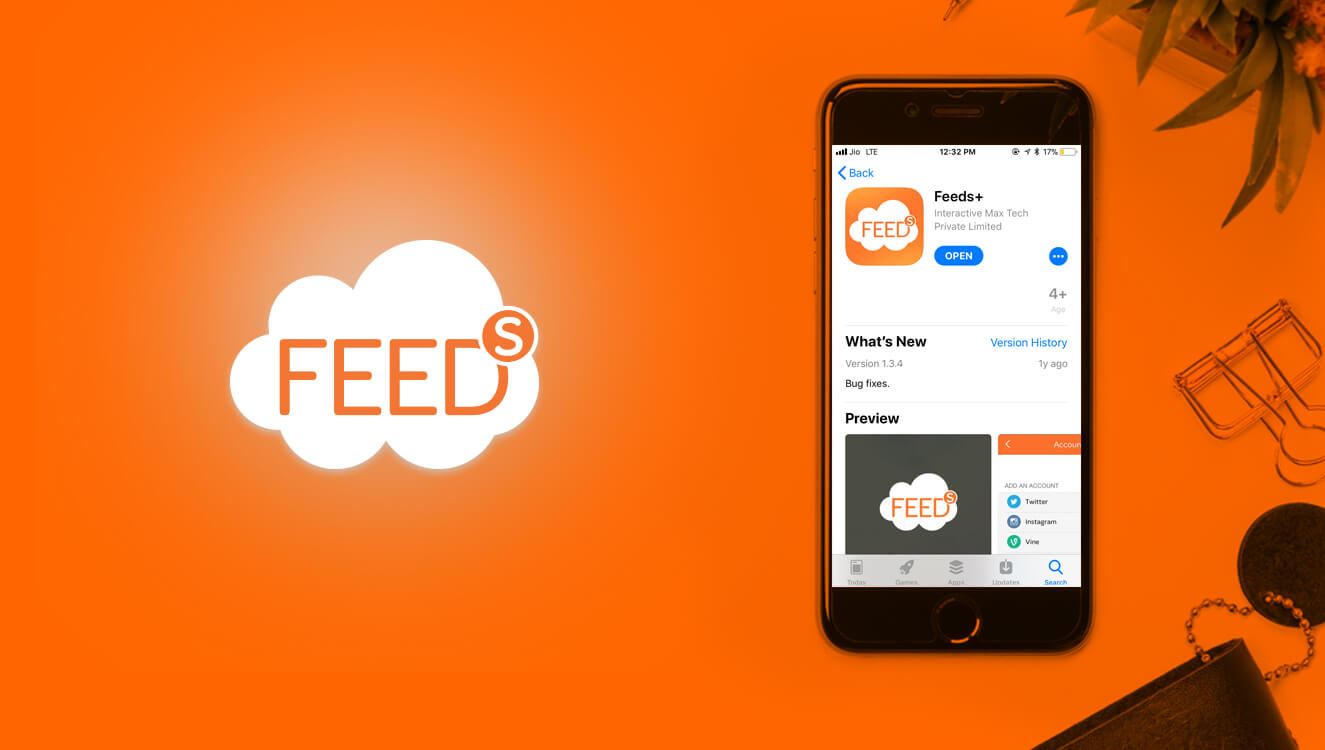 Feeds - Integrated Social Media App